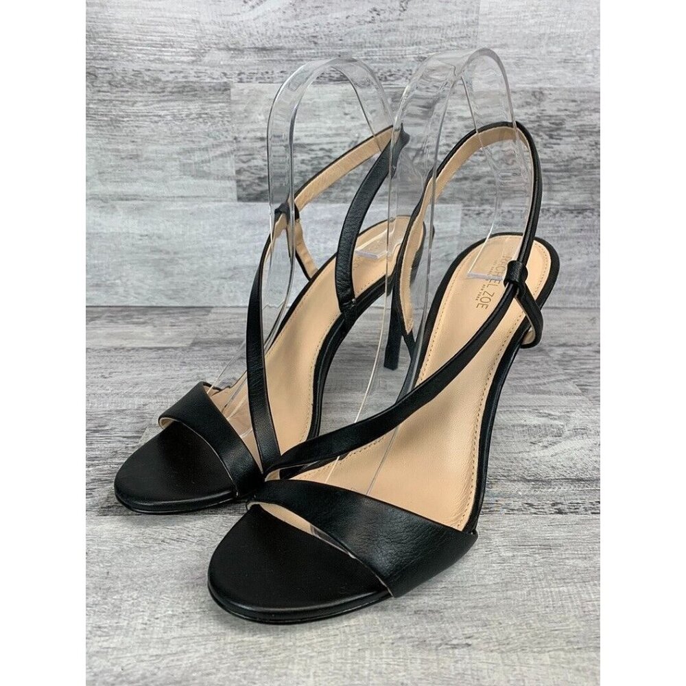 Rachel Zoe Elegant Black Women's Slingback Heels